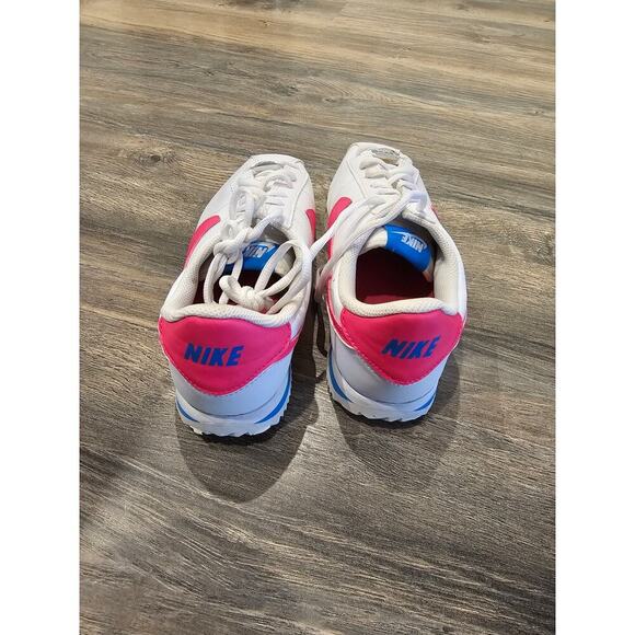 Nike Cortez Basic SL (GS) "White Hyper Pink size 7y - Picture 4 of 4